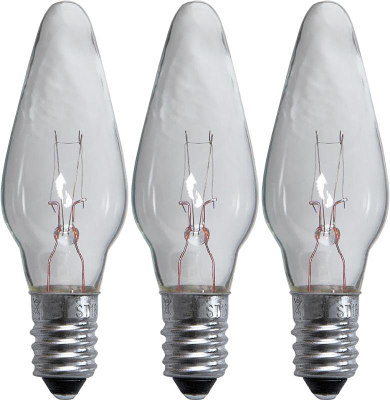 Star Trading Reservlampa 3-Pack E10 Klar at lavanille