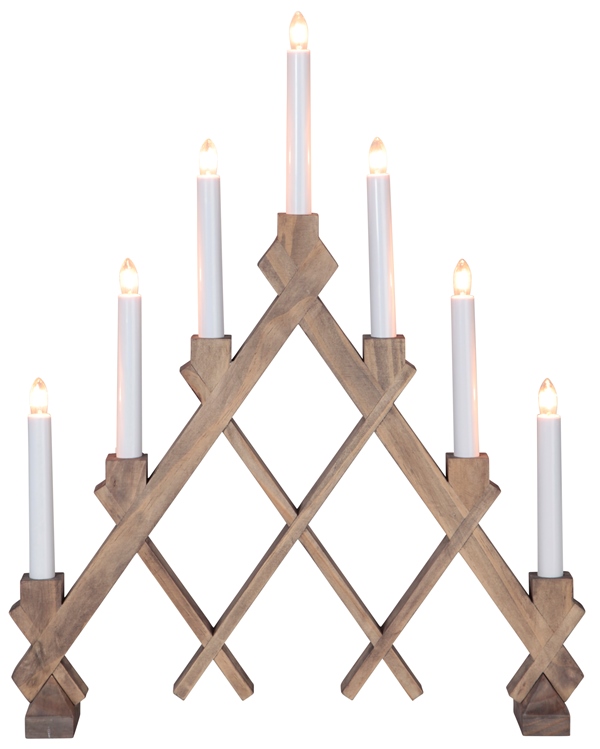 Star Trading Rut Ljusstake Brun