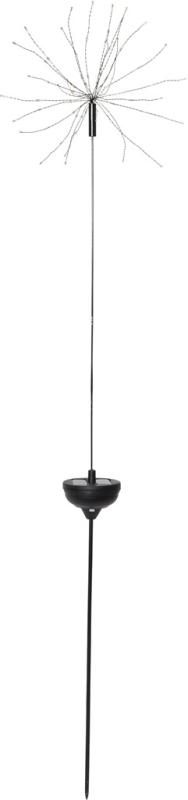 Star Trading Firework Solcellsdekoration Svart 100cm at lavanille