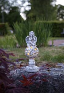 Star Trading Angel Solcellsdekoration Beige 27cm