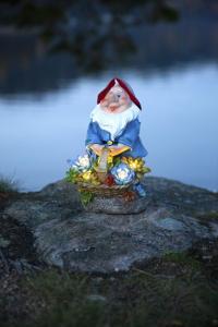 Star Trading Gnomy Solcellsdekoration Multi 22cm