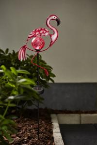 Star Trading Flamingo Solcellsdekoration Rosa 80cm