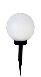 Star Trading Globus Solcellsdekoration Vit 20cm