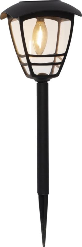 Star Trading Felix Solcellspollare Svart 45 cm at lavanille