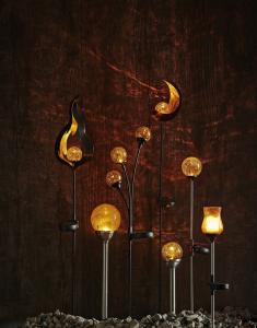 Star Trading Roma Solcellspollare Amber