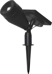 Solcellsspotlight Powerspot Svart 15cm Star Trading