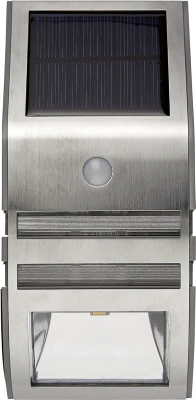 Star Trading Wally Solcellsvägglykta Silver at lavanille