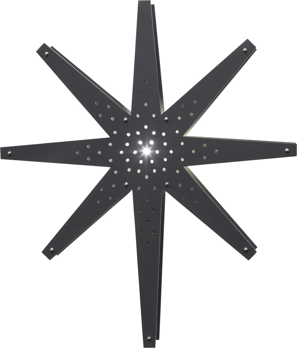 Star Trading Tall Julstjärna 70cm Grafit