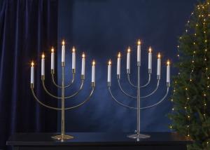 Star Trading Titus Ljusstake Krom LED