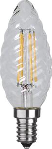 Star Trading Twisted LED-Lampa E14 Klar 4,2W(40W)