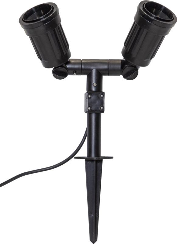 Star Trading Fixture Spotlight Utomhus 2L Svart at lavanille
