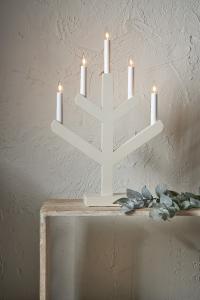 Star Trading Vinga Adventsljusstake 50cm Beige