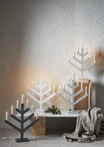 Star Trading Vinga Adventsljusstake 62cm Grafit