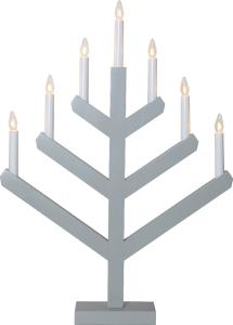 Star Trading Vinga Adventsljusstake 62cm Ljusgrå
