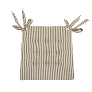 Stolsdyna Randig Anna Mörkgrön 41x41cm Redlunds