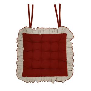 Stolsdyna Redlunds Belle Röd 40x40cm