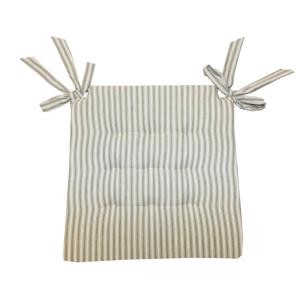 Stolsdyna Redlunds Anna Med Knytband Grön 41x41cm