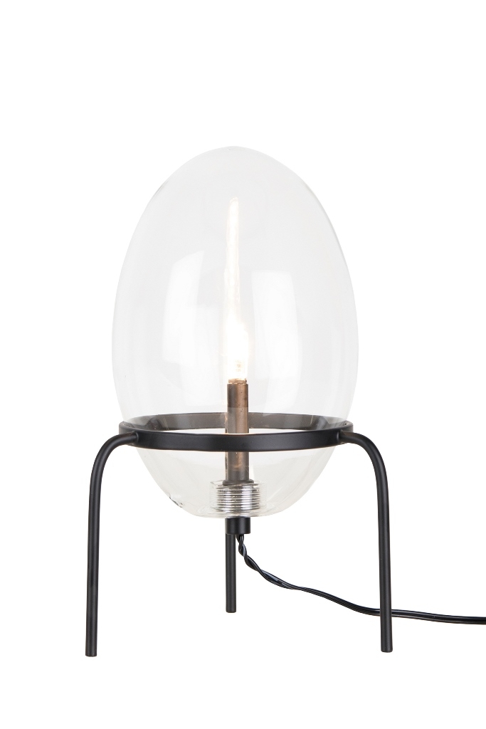 Globen Lighting Drops Bordslampa Svart 20 cm