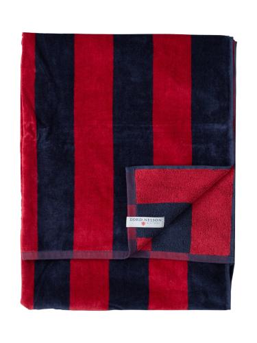 Strandhandduk Lord Nelson Victory Cabana Marinblå/Röd 80x160cm