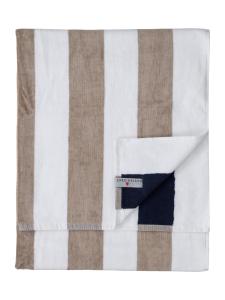 Strandhandduk Lord Nelson Victory Vändbar Marinblå/Sand 80x160cm