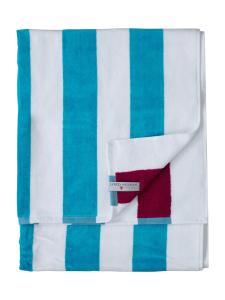Strandhandduk Lord Nelson Victory Vändbar Turkos/Cerise 80x160cm