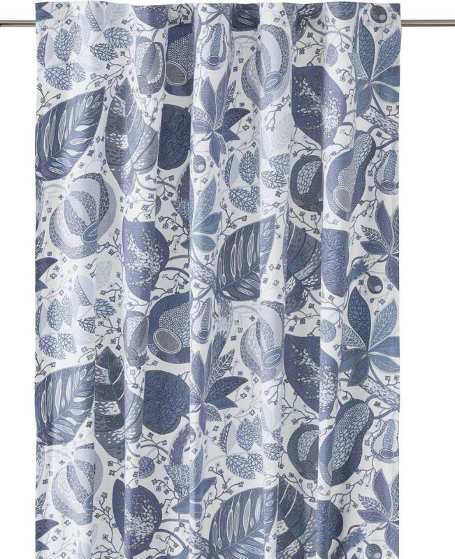 Svanefors A & E Gardin 2-Pack Denim 145x250cm at lavanille