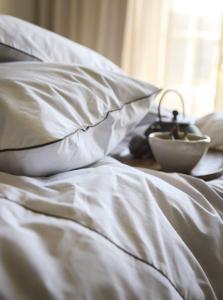 Percale Påslakanset Carlton Vit 140x200cm Svanefors