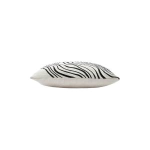 Svanefors Curve Kuddfodral Svart/Vit 45x45cm