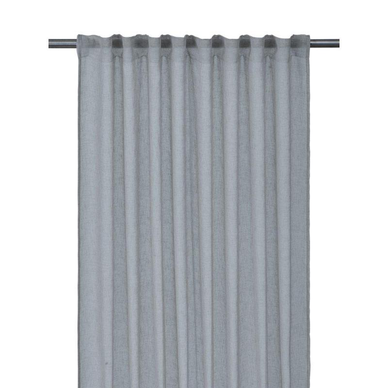 Grå Gardin Svanefors Diana 2-Pack 140x280cm at lavanille