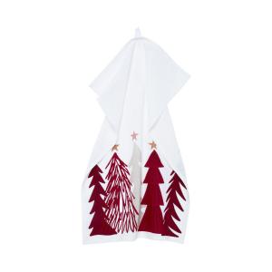 Svanefors Electra Kökshandduk Röd 47x70cm