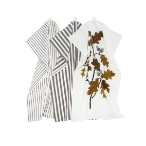 Svanefors Gaby Kökshandduk 3-Pack Brun 47x70cm