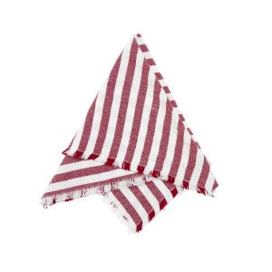 Svanefors Gaby Tygservett Röd 45x45cm