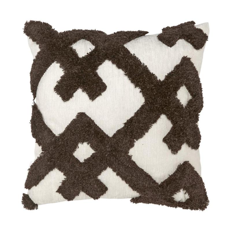 Svanefors Ines Kuddfodral Mocca 45x45cm at lavanille