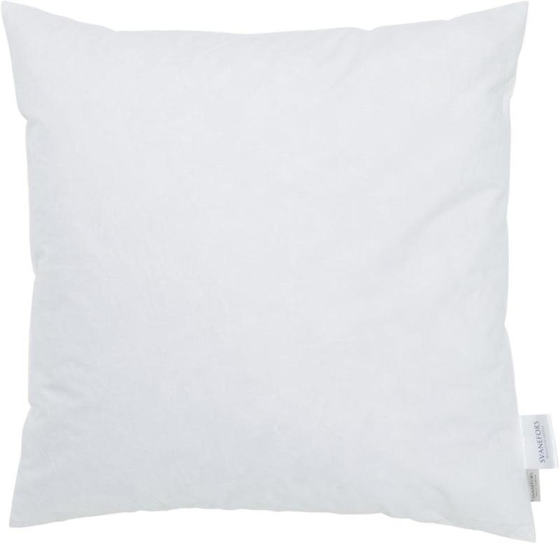 Svanefors Innerkudde Fjäder Vit 70x70cm at lavanille