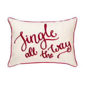 Svanefors Jingle Kuddfodral Röd 35x50cm