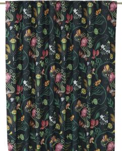 Gardinlängd Svart 1-Pack Svanefors José 135x240cm