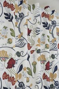 Gardinlängd Blå 1-Pack Svanefors José 135x240cm