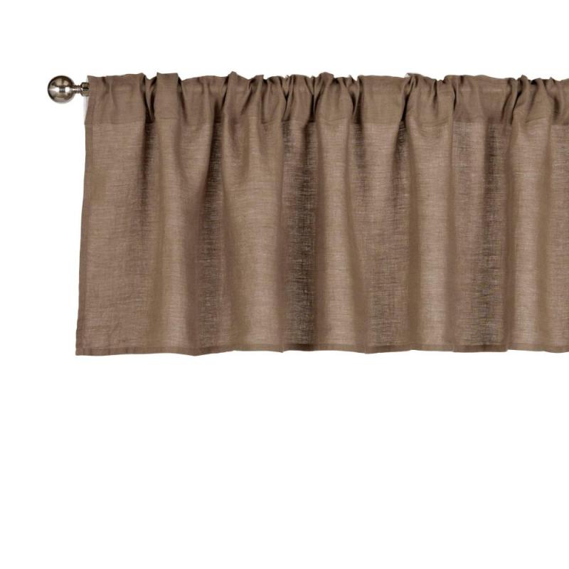 Brun Gardinkappa Svanefors Julie 50x250cm at lavanille
