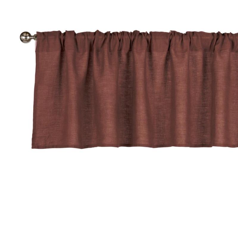 Brun Gardinkappa Svanefors Julie 50x250cm at lavanille