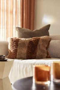 Svanefors Kuddfodral Costa Mellanbrun 40x60cm