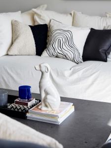 Svanefors Kuddfodral Fårskinn Teddy Svart 45x45cm