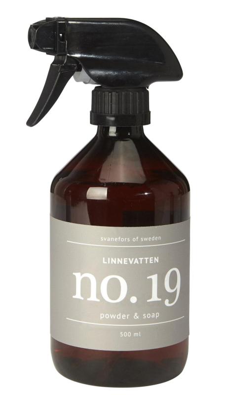 Svanefors Linnevatten NO19 Powder & Soap 500ml at lavanille