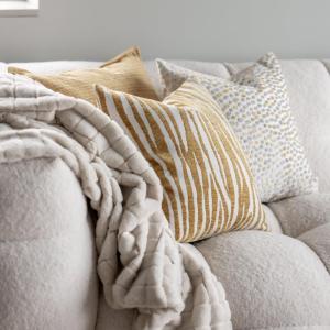 Svanefors Marty Kuddfodral Honung 45x45cm