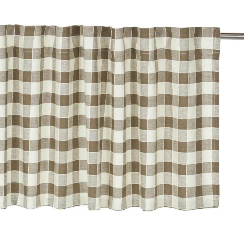 Brun Gardinkappa Svanefors Mary 50x250cm at lavanille