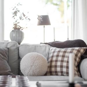 Svanefors Mary Kuddfodral Nougat 45x45cm