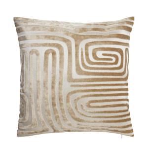 Kuddfodral Sammet Molly Mellanbrun 45x45cm Svanefors