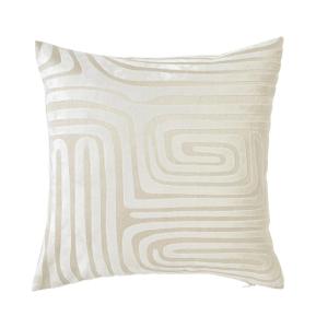 Kuddfodral Sammet Molly Offwhite 45x45cm Svanefors