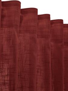 Röd Gardin 2-Pack Svanefors Otila 125x250cm