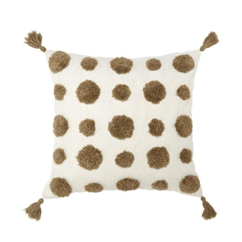 Svanefors Pom Kuddfodral Mocca 45x45cm at lavanille