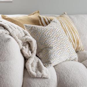 Svanefors Pongo Kuddfodral Honung 45x45cm